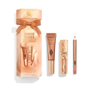 Charlotte Tilbury Super Nudes Spotlight Lip And Cheek Kit